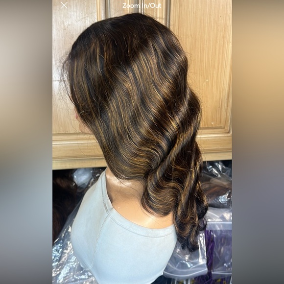 Lot 2036❤️ NEW ❤️ 100% Human Hair 24 ” U Part wig - Picture 5 of 9